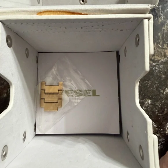 Diesel Gold and Black Multi-Dial Men's Watch - Picture 8 of 13